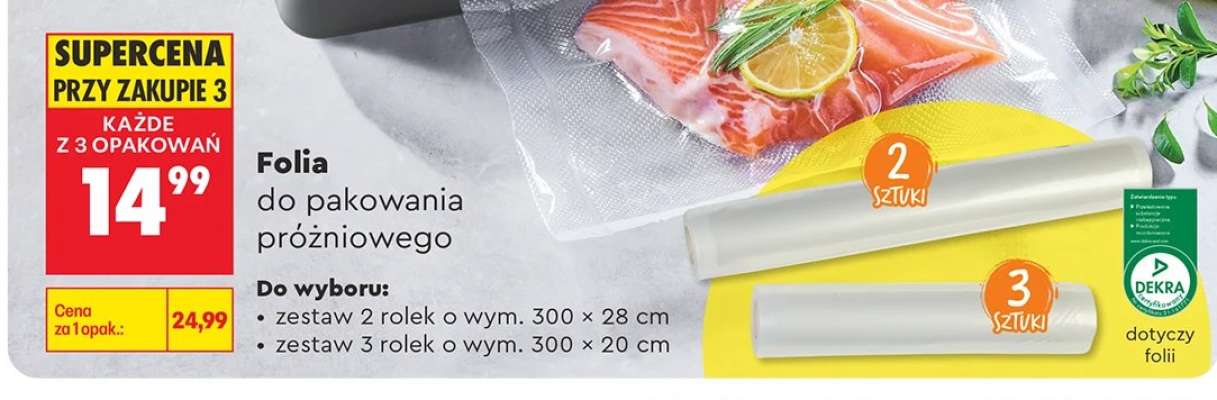 Folia do pakowania próżniowego