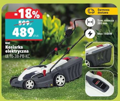 Kosiarka elektryczna LE16-38-PB-KC