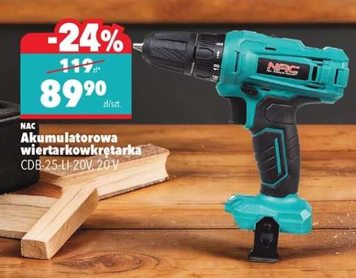 Akumulatorowa wiertarkowkrętarka