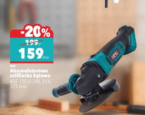 Akumulatorowa szlifierka kątowa