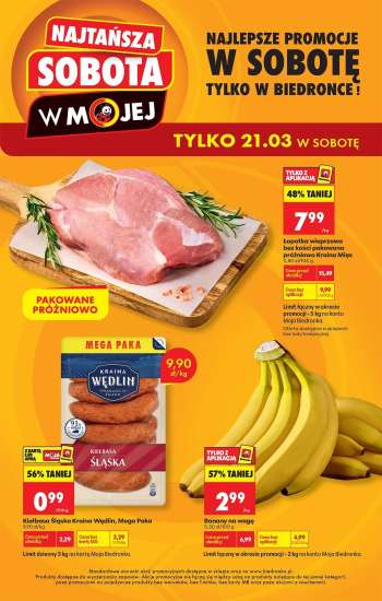Gazetka Biedronka - 21.03.2026 - 21.03.2026.