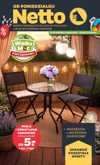 Gazetka Netto - 23.03.2026 - 29.03.2026.