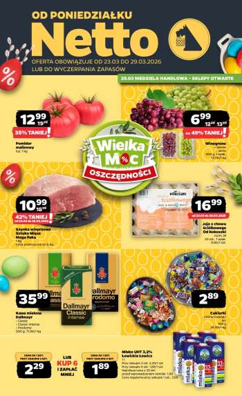 Gazetka Netto - 23.03.2026 - 29.03.2026.