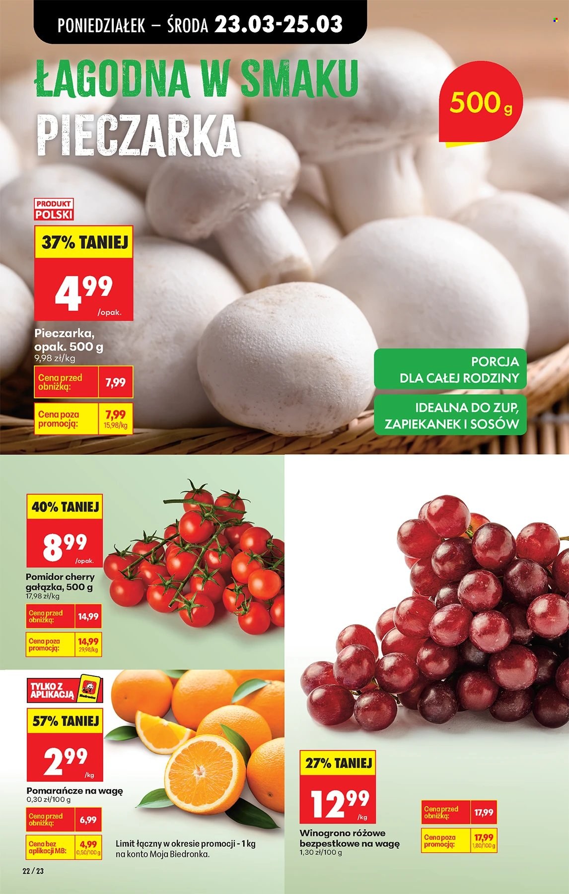 Gazetka Biedronka - 23.03.2026 - 29.03.2026. Strona 22