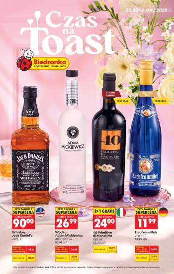 Gazetka Biedronka - 23.03.2026 - 4.04.2026.