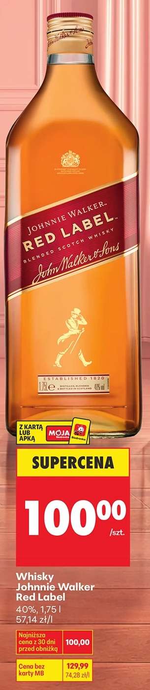 Whisky Johnnie Walker Red Label