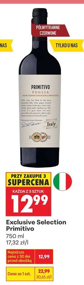 Exclusive Selection Primitivo