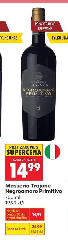Masseria Trajone Negroamaro Primitivo