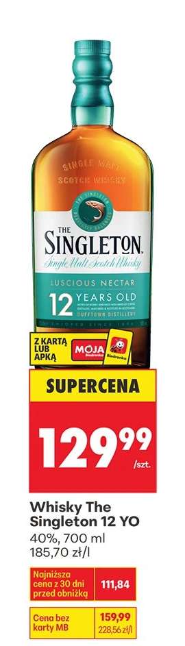 WHISKY THE SINGLETON 12 YO