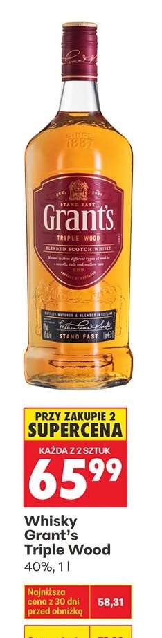 Whisky Grant's Triple Wood