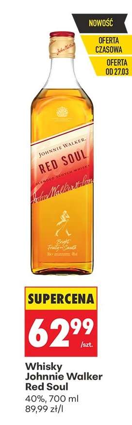 Whisky Johnnie Walker Red Soul