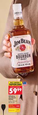 WHISKEY JIM BEAM WHITE