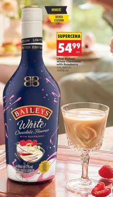 Likier Baileys White Chocolate with Raspberry