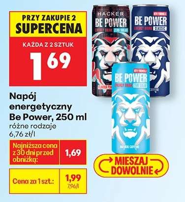 Napój energetyczny Be Power 250 ml