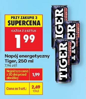 Napój energetyczny Tiger 250 ml