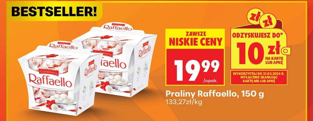 Praliny Raffaello 150 g