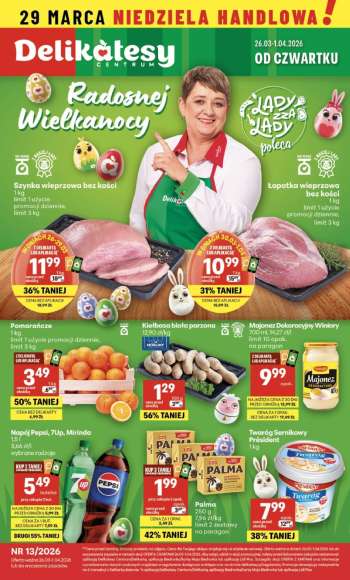 thumbnail - Gazetka Delikatesy Centrum