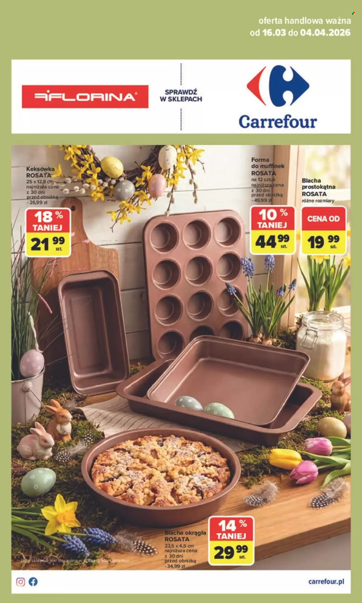 Gazetka Carrefour - 16.03.2026 - 4.04.2026. Strona 1