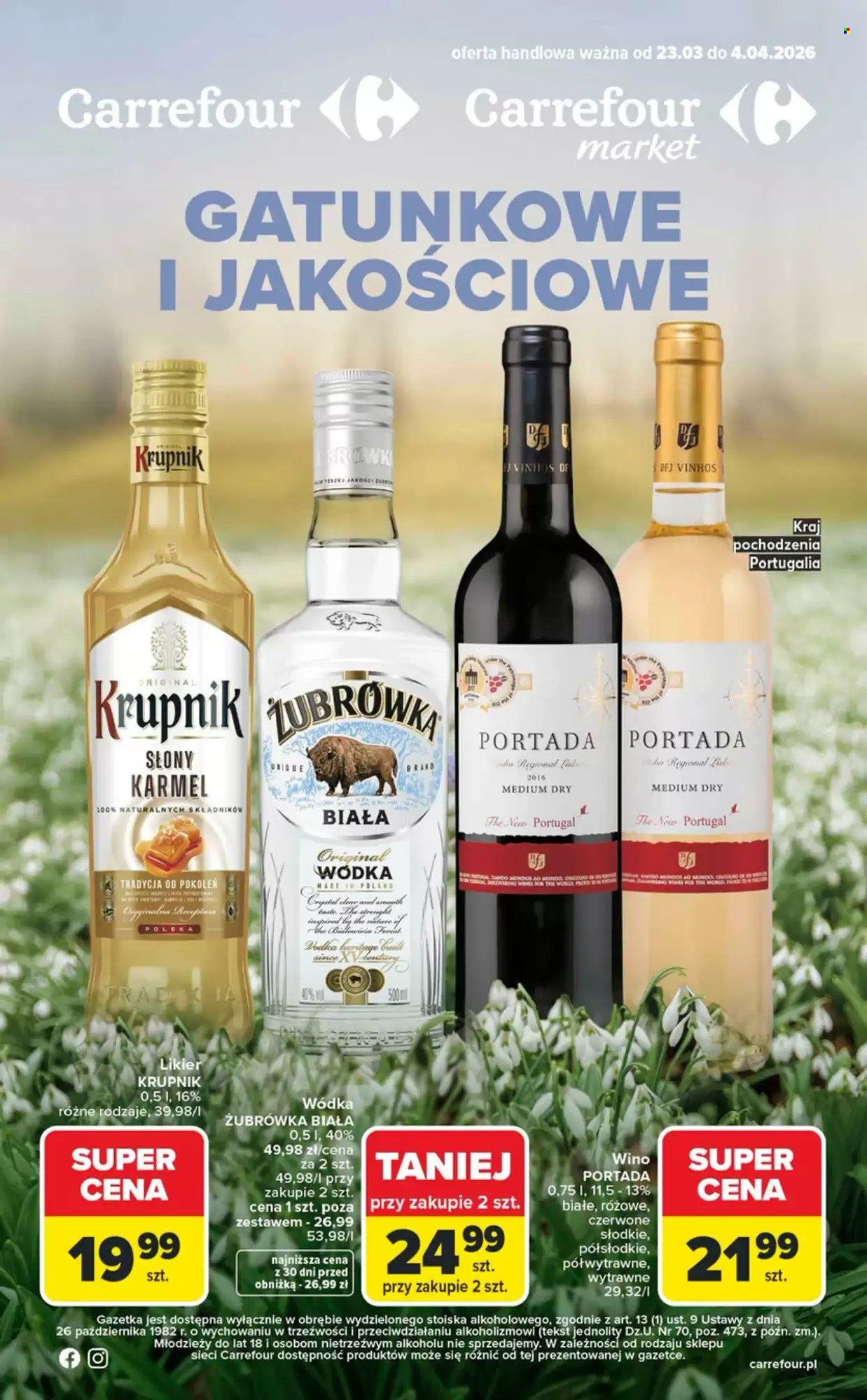 Gazetka Carrefour - 23.03.2026 - 4.04.2026. Strona 1