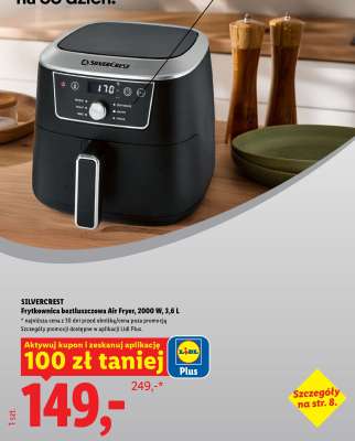 SILVERCREST Frytkownica beztłuszczowa Air Fryer