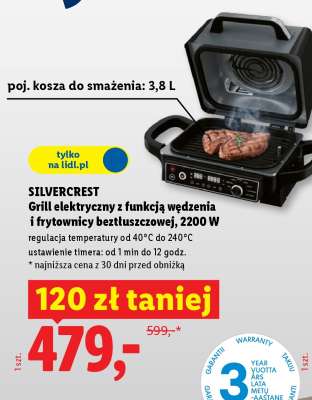SILVERCREST Grill elektryczny