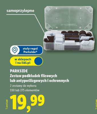 PARKSIDE Zestaw podkładek filcowych lub antypoślizgowych i ochronnych
