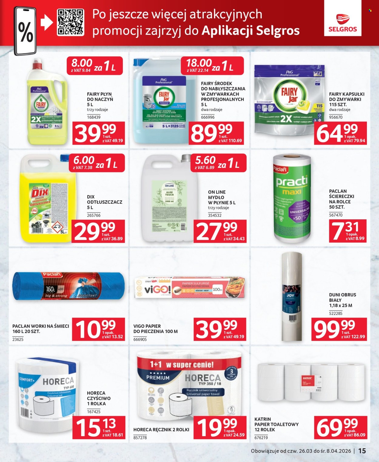 Gazetka Selgros - 26.03.2026 - 8.04.2026. Strona 15