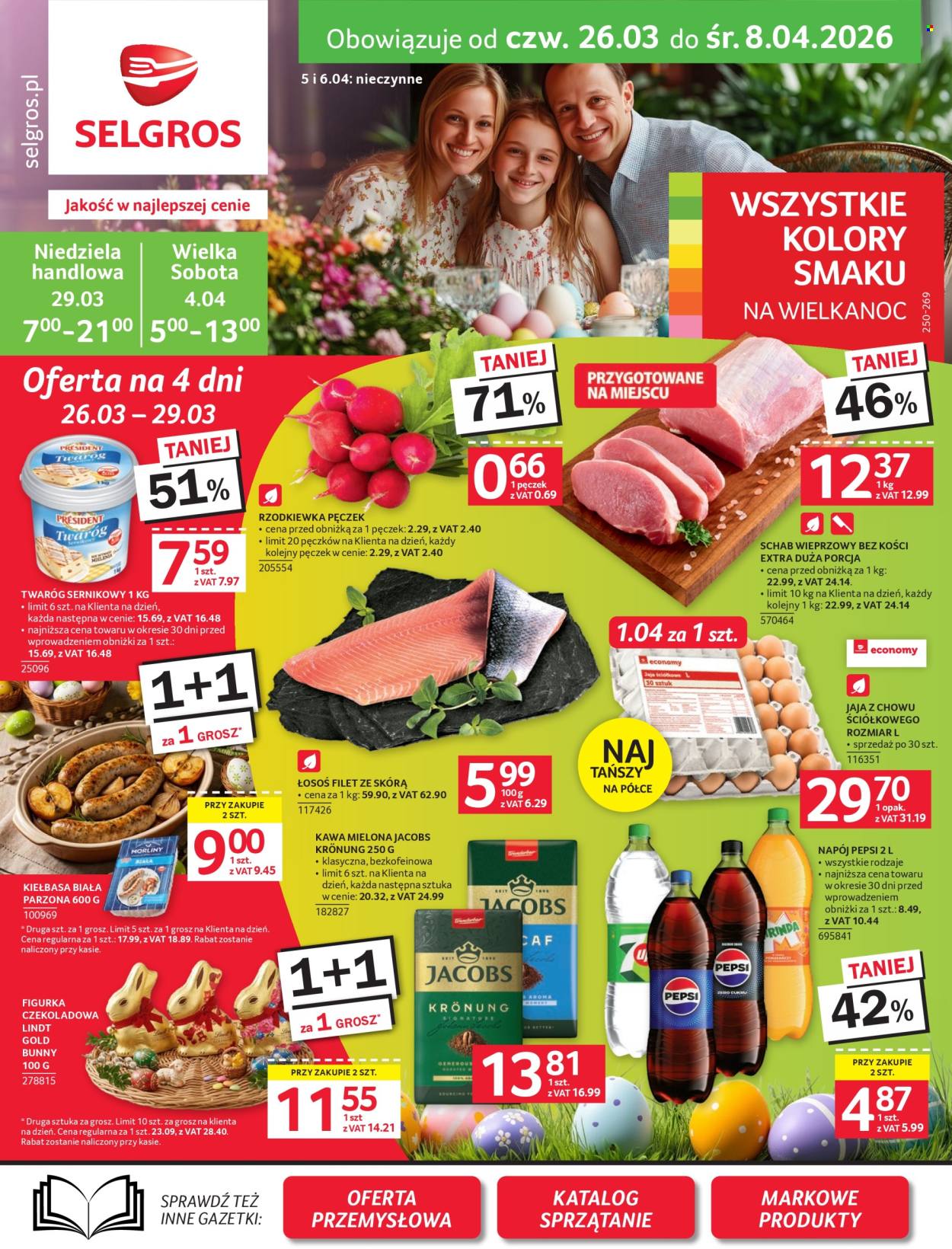 Gazetka Selgros - 26.03.2026 - 8.04.2026. Strona 1