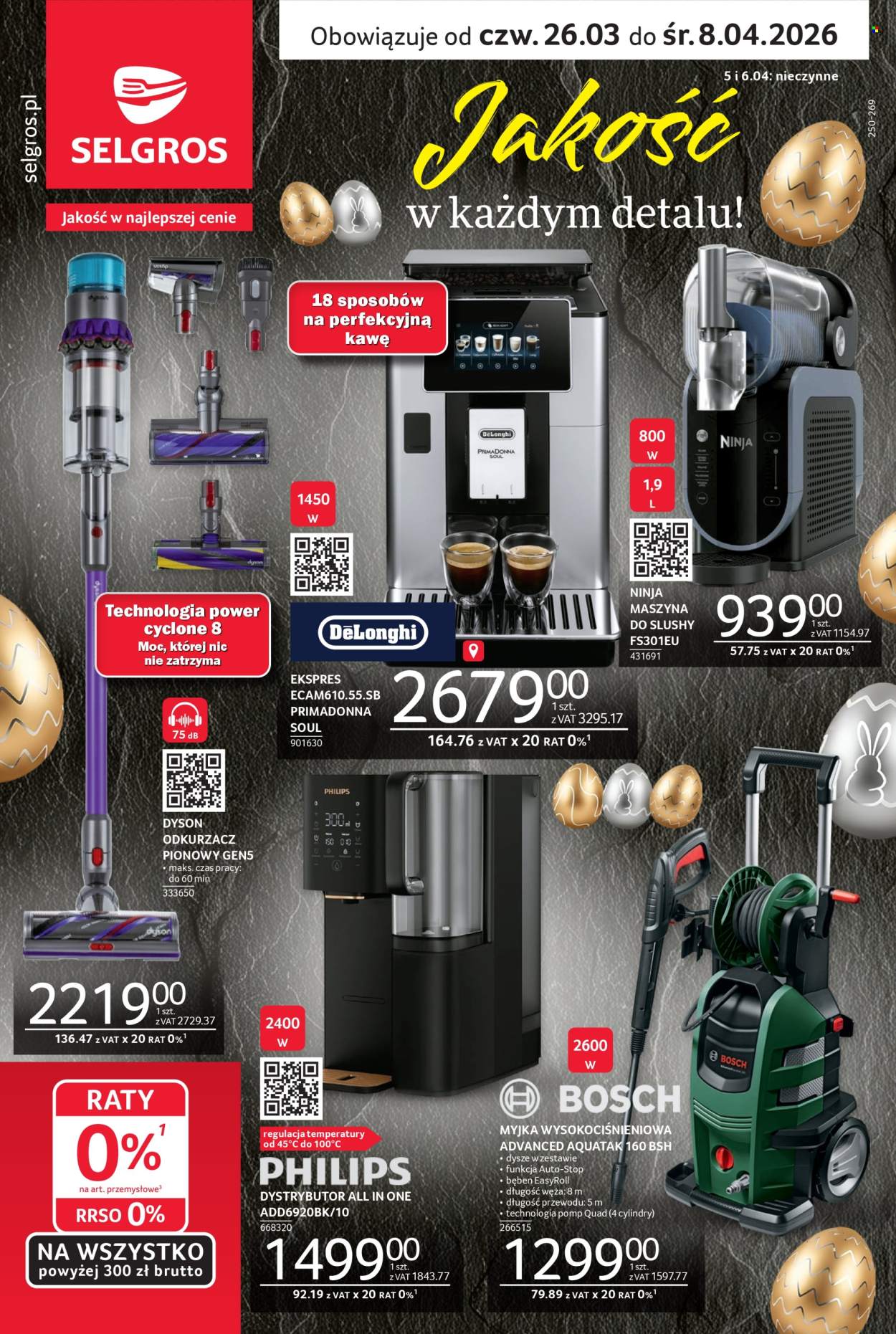 Gazetka Selgros - 26.03.2026 - 8.04.2026. Strona 1