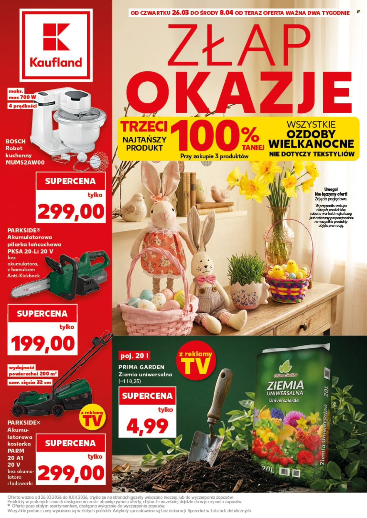 Gazetka Kaufland - 26.03.2026 - 8.04.2026. Strona 1