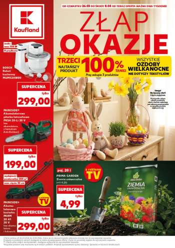 Gazetka Kaufland - 26.03.2026 - 8.04.2026.