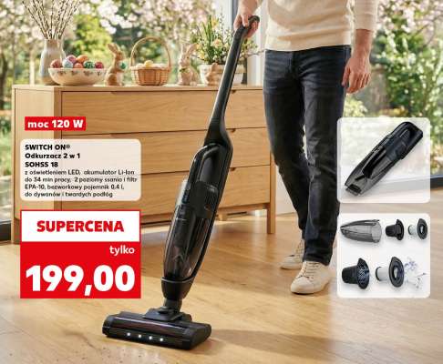 SWITCH ON® Odkurzacz 2 w 1 SOHSS 18