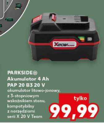 PARKSIDE® Akumulator 4 Ah PAP 20 B3 20 V