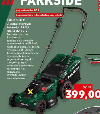 PARKSIDE® Akumulatorowa kosiarka PRMA 40-Li D2 40 V