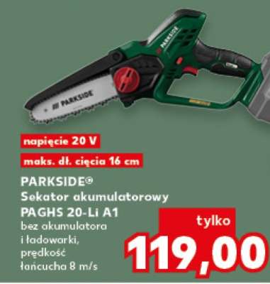 PARKSIDE® Sekator akumulatorowy PAGHS 20-Li A1