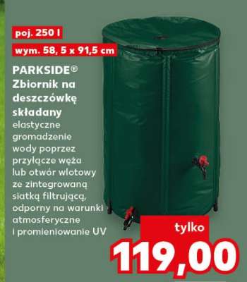 PARKSIDE® Zbiornik na deszczówkę składany