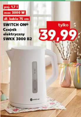 SWITCH ON® Czajnik elektryczny SWKK 3000 B2
