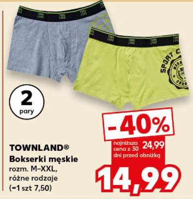 TOWNLAND® Bokserki męskie