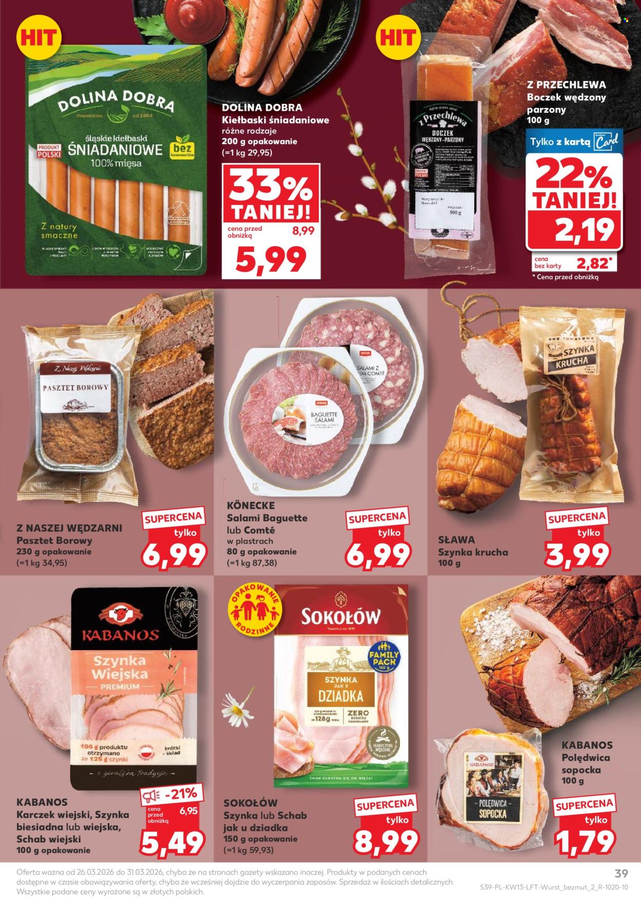 Gazetka Kaufland - 26.03.2026 - 31.03.2026. Strona 39