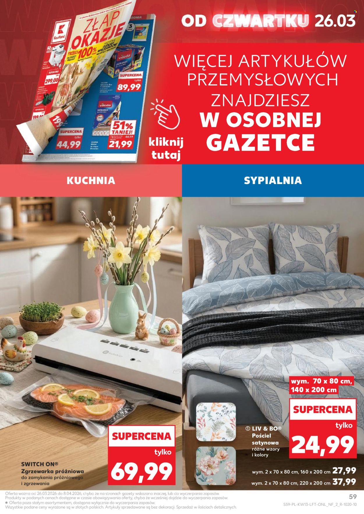 Gazetka Kaufland - 26.03.2026 - 31.03.2026. Strona 59