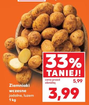 Ziemniaki wczesne jadalne, luzem 1 kg