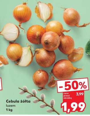 Cebula żółta luzem 1 kg