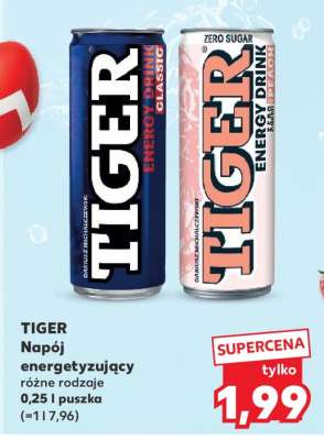 TIGER Napój energetyzujący