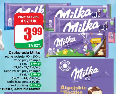 Czekolada MILKA