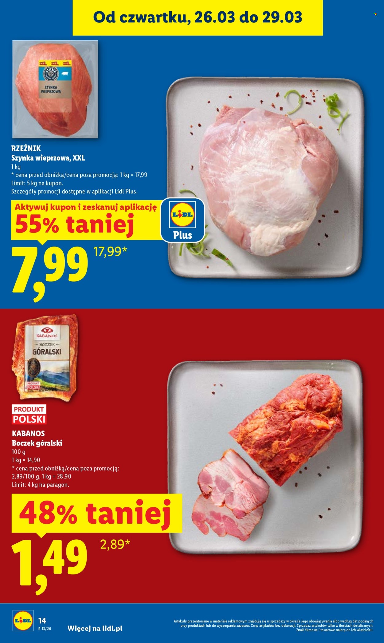 Gazetka Lidl - 26.03.2026 - 29.03.2026. Strona 14
