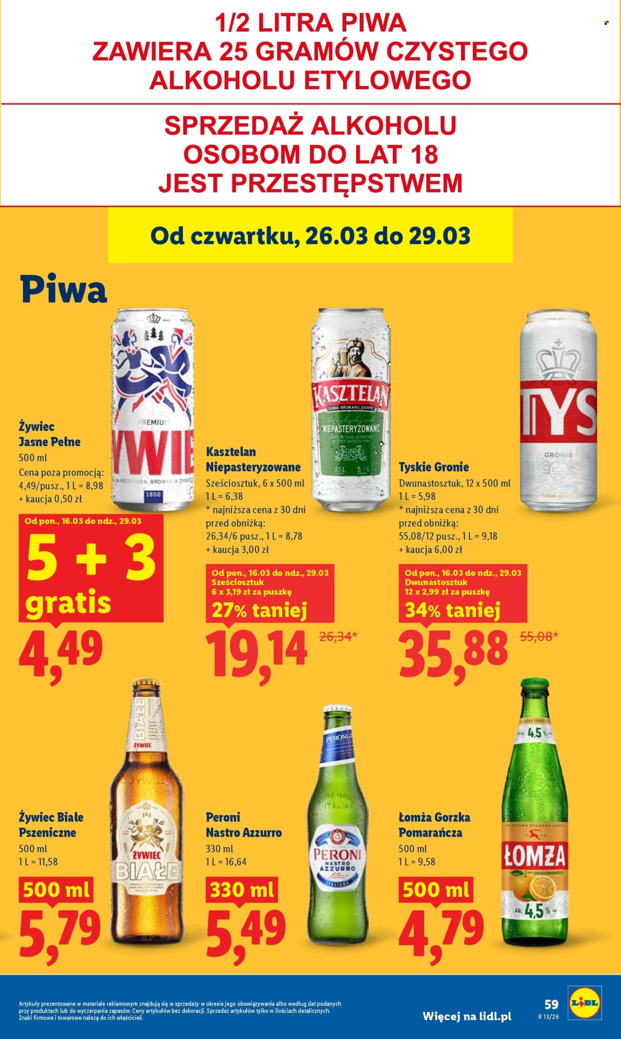 Gazetka Lidl - 26.03.2026 - 29.03.2026. Strona 59