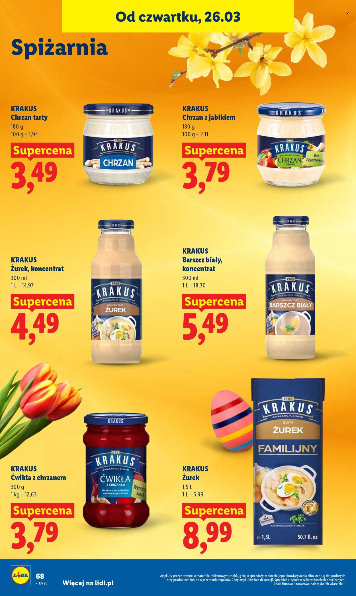 Gazetka Lidl - 26.03.2026 - 29.03.2026. Strona 68