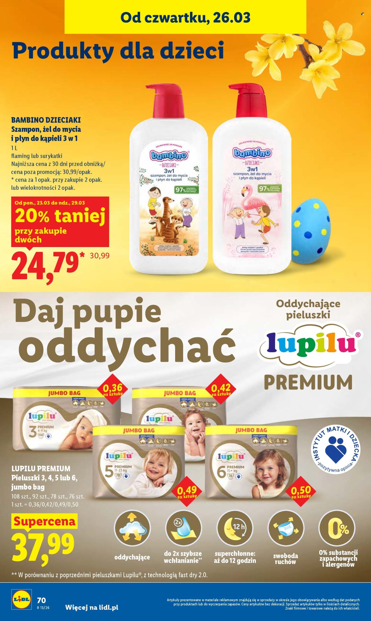 Gazetka Lidl - 26.03.2026 - 29.03.2026. Strona 70