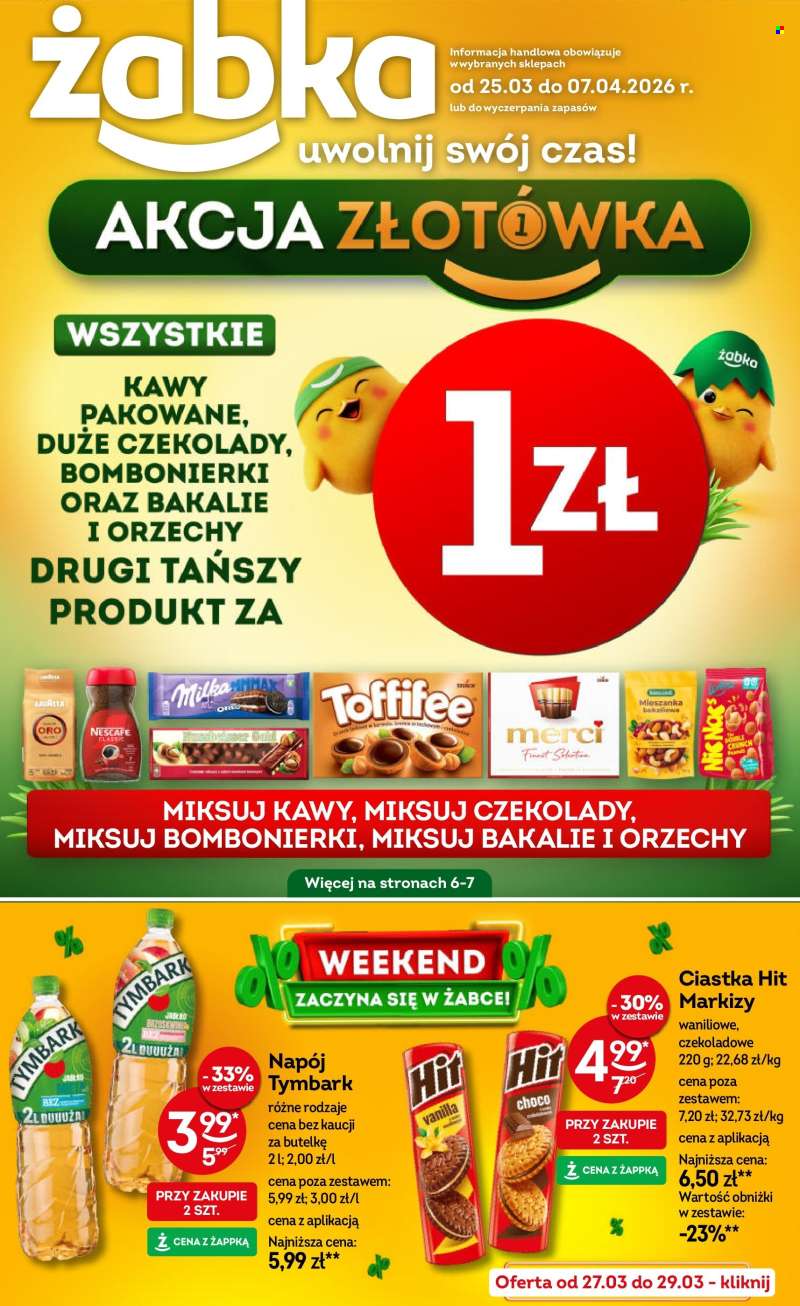 Gazetka Żabka - 25.03.2026 - 7.04.2026.