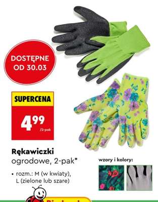 Rękawiczki ogrodowe, 2-pak
